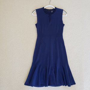 Elie Tahari Blue Arctic Cashmere Dress Size 6